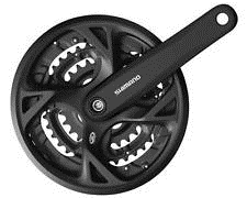SHIMANO GUARNITURA 9V FC-M371 44/32/22