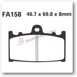 EBC PASTIGLIE FRENO FA158HH
