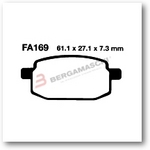 EBC PASTIGLIE FRENO FA169