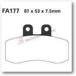 EBC PASTIGLIE FRENO FA177