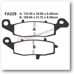 EBC PASTIGLIE FRENO FA229HH