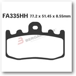 EBC PASTIGLIE FRENO FA335HH