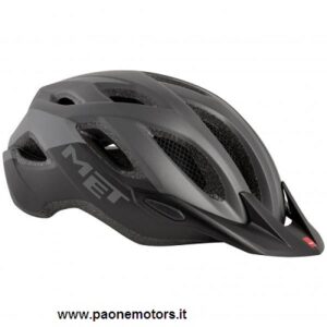 MET CASCO CROSSOVER GRIGIO NERO