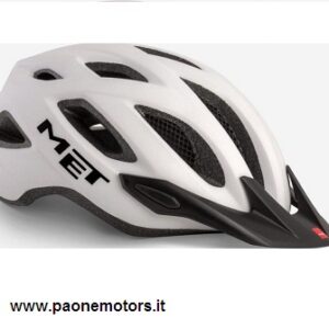 MET CASCO CROSSOVER BIANCO OPACO