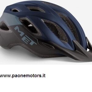 MET CASCO CROSSOVER BLU/NERO OPACO