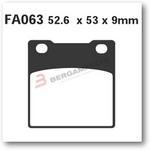 EBC PASTIGLIE FRENO FA063HH