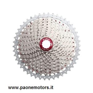 SUNRACE CASSETTA PIGNONI 10V 11-42 DENTI SILVER