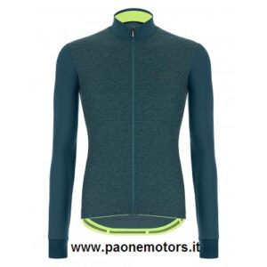 SANTINI MAGLIA M/L TERMICA COLORE PURO VERDE