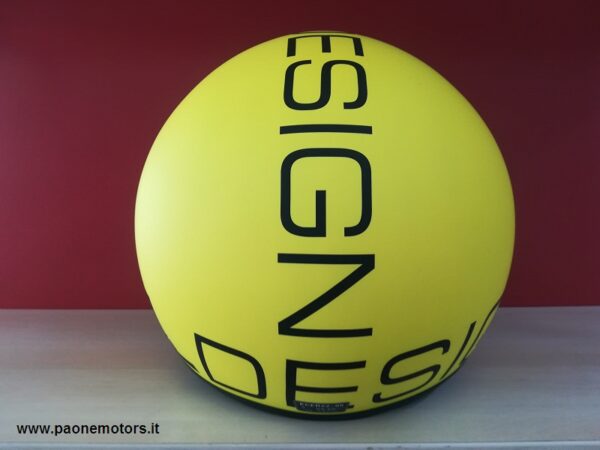 AL HELMETS CASCO DEMI-JET MOD.101 GIALLO/NERO