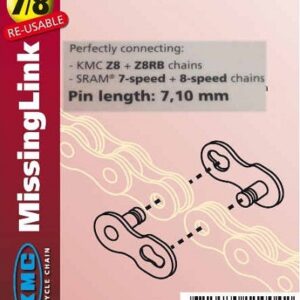 KMC GIUNTO CATENA 3/32 7-8VEL 7.1 MM