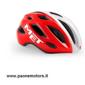 MET CASCO IDOLO ROSSO BIANCO/LUCIDO