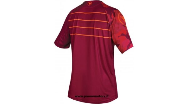 ENDURA MAGLIA SINGLETRACK PRINT ROSSA