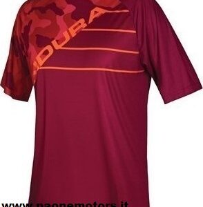 ENDURA MAGLIA SINGLETRACK PRINT ROSSA